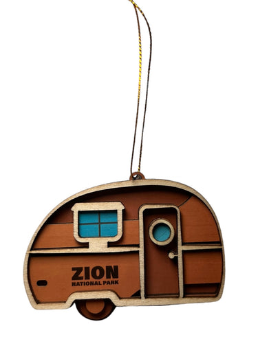 Zion Camper Layered Ornament