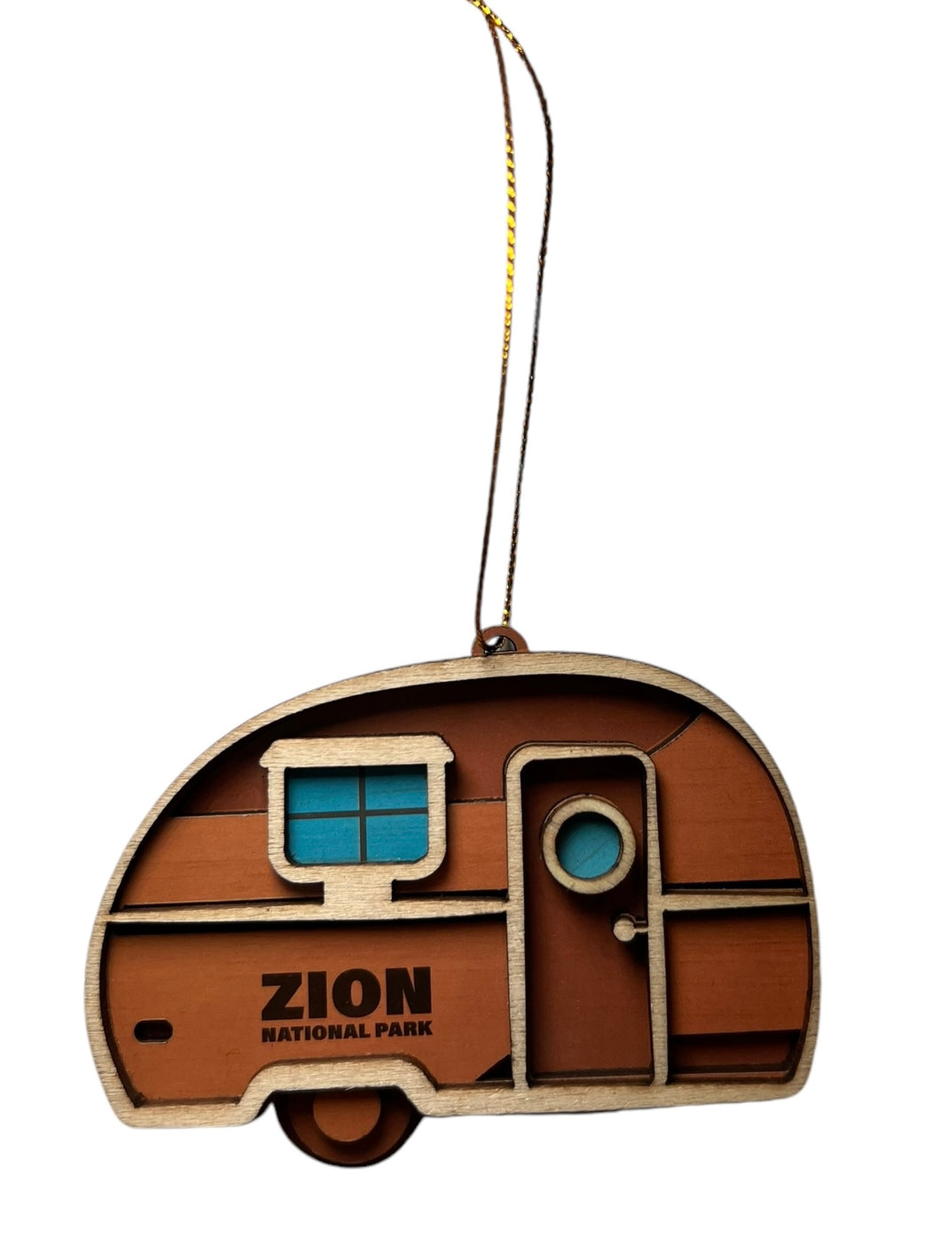 Zion Camper Layered Ornament