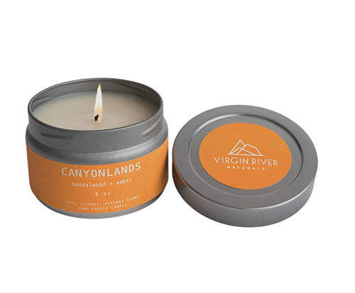 Canyonlands Travel Tin Candle*