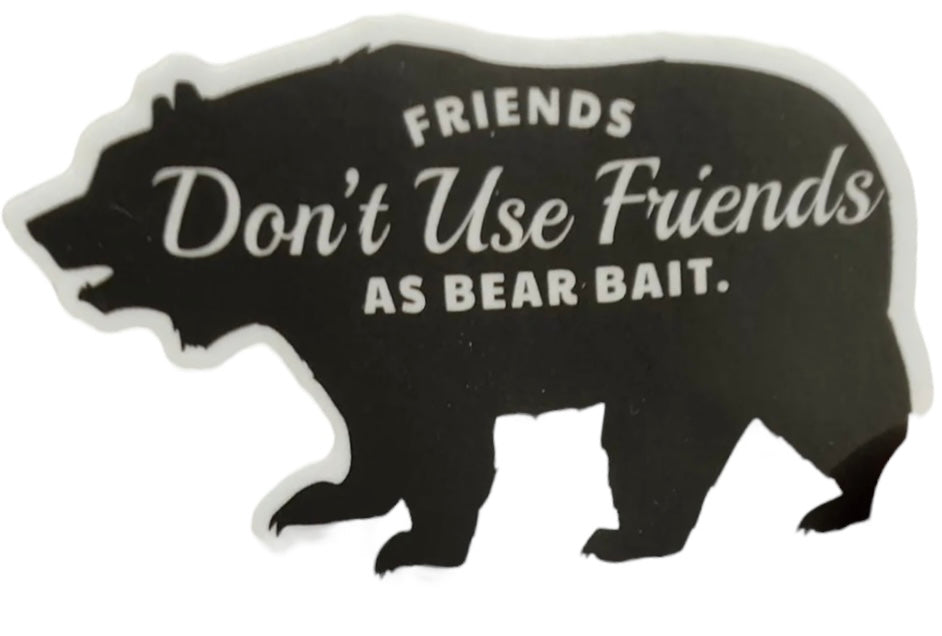 Bear Bait Sticker
