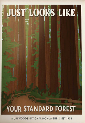 Subpar Muir Woods Sticker