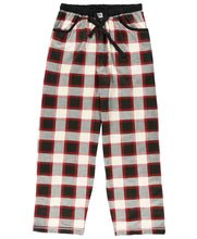 Black Plaid Women's Regular Fit PJ Pant