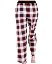 Black Plaid Women's Regular Fit PJ Pant