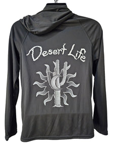 Kokopelli Sun UV Hood Shirt