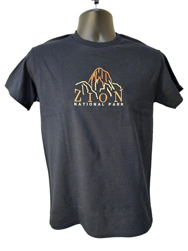 Zion Mountain Embroidered Shirt