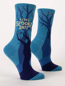 I Like Spooky Shit - Women's Crew Socks