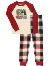 Christmas With The Herd Kid's Long Sleeve PJ's