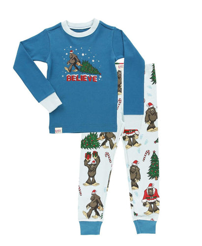 Christmas Bigfoot PJ Set