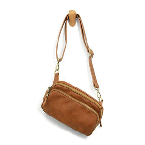 Kylie Double Zip Sling Belt Bag