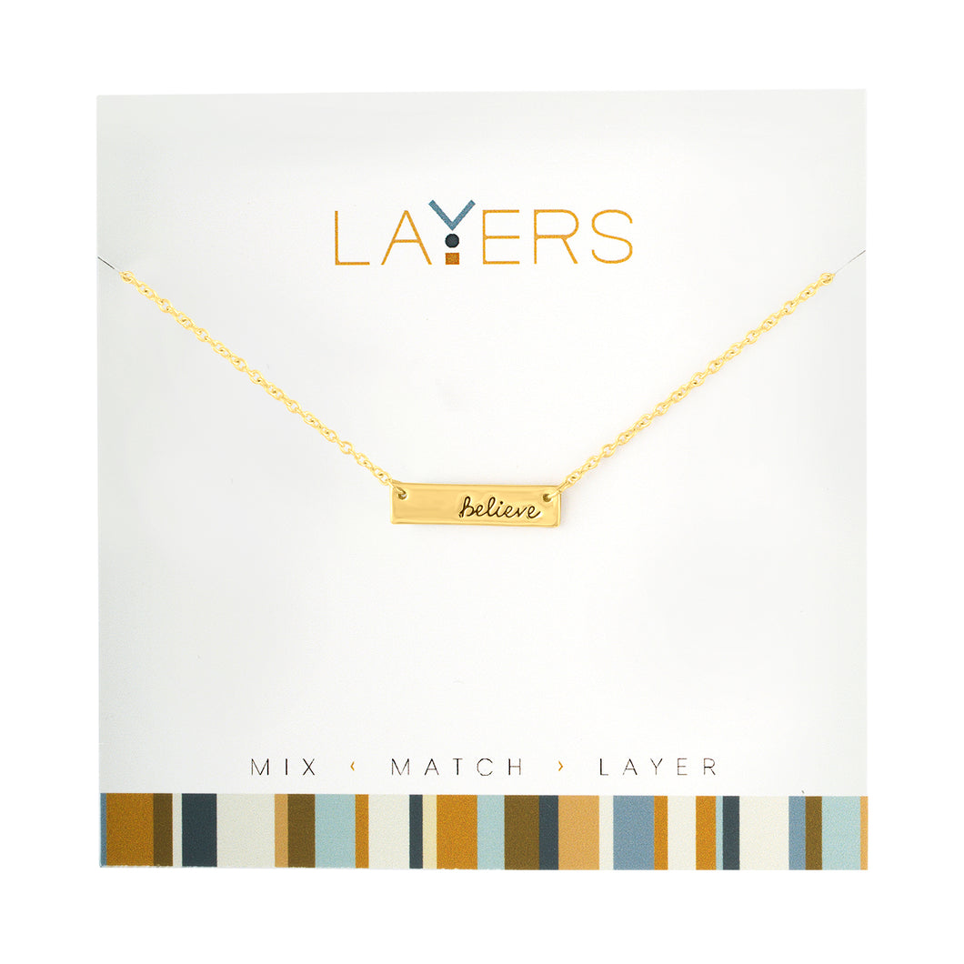 Layers Necklace 13G