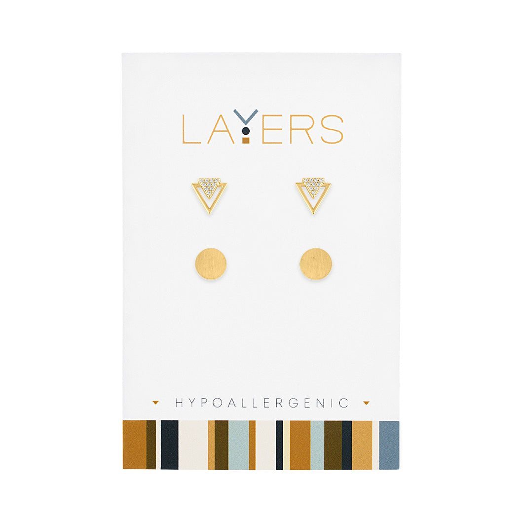 Layers Earrings 10G