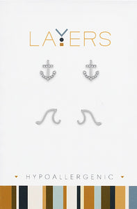 Layers Earrings 542S