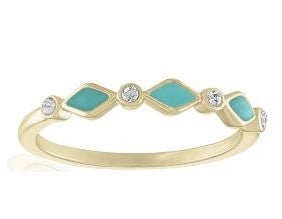 Stack Gold Ring - Style 42