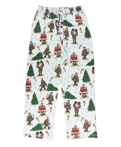 Christmas Bigfoot Men PJ Pants