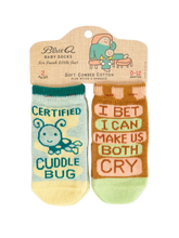 Cuddle Bug / Both Cry Baby Socks