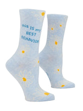My Best Behavior - Women's Crew Socks