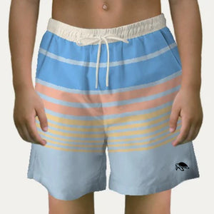 Boys Summer Stripe Short Swimsuit