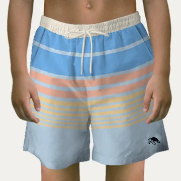 Boys Summer Stripe Short Swimsuit