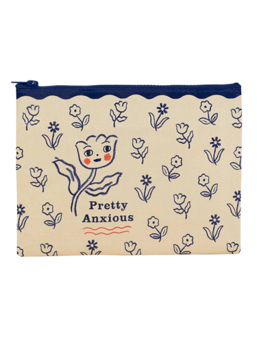 Pretty Anxious Zipper Pouch