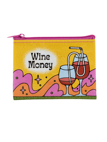 Wine Money Coin Purse*