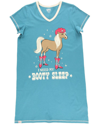 Booty Sleep V-Neck Nightshirt