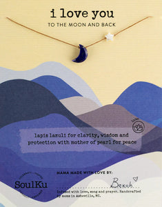 Moon & Back Necklace