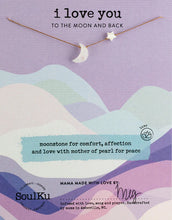 Moon & Back Necklace