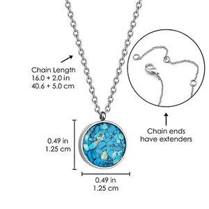 Round Necklace Empowerment Stones