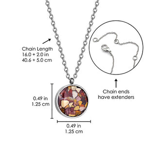 Round Necklace Empowerment Stones