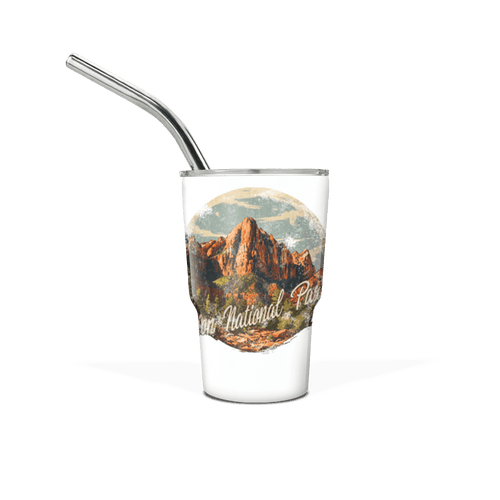 Zion Mtn Circle Mini Tumbler