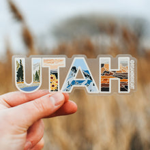 Utah Clear Sticker