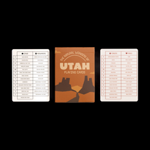 Utah Natural Wonders Playing Cards