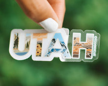 Utah Clear Sticker