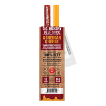 Righteous Felon Beef & Cheddar Cheese Stick Combo - 10 Pack