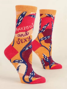 Anxious and Sexy - Women's Crew Socks