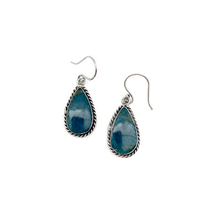 Kashi Semi-Precious Stone Large Earrings