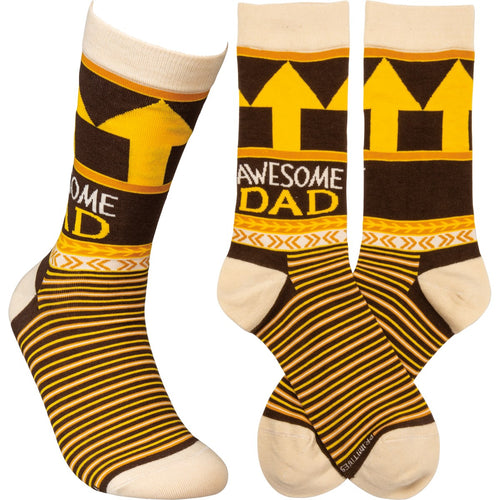 Awesome Dad - Crew Socks