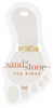 Gold Infinity CZ Sand & Stone Toe Ring