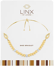 Gold Ball & Pearl Base Bracelet