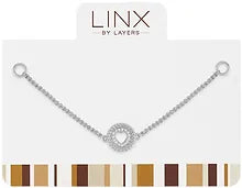 Silver Cut-out Heart LINX Add-on
