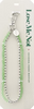 Silver Green Facet Duo Chain Phone Wristlet
