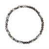 Gray Transitioning Stretchy Facet Mila Bracelet