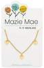 Gold Multi Dangle Heart MM Necklace