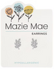 Silver CZ Branch Stud MM Earring