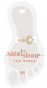 Gold Mini CZ & Quatrafoil Sand & Stone Toe Ring