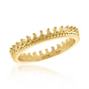 Stack Gold Ring - Style 83 Crown