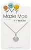 Silver CZ Shell MM Necklace