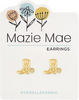 Gold Cowboy Boot Stud Mazie Mae Earring