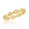 Stack Gold Ring - Style 105 Mariner Link