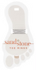 Silver Triple Layer Sand & Stone Toe Ring